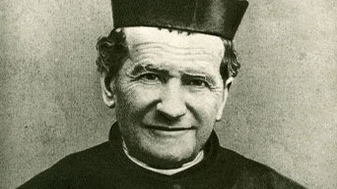 Don Bosco's goede vriend Luigi Comollo verschijnt aan hem na zijn dood