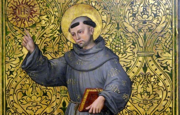 De Heilige Naam van Jezus: de gebeden van Sint-Bernardinus van Siena