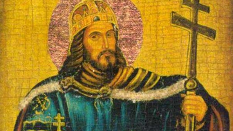 De heilige Stefanus, de koning die Hongarije katholiek maakte