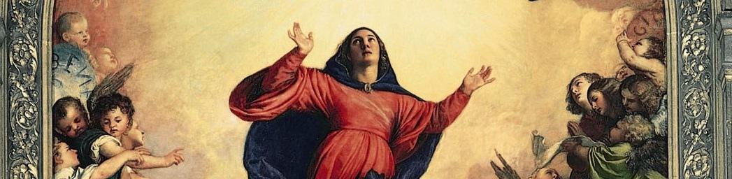De glorie van Onze Lieve Vrouw vieren op Maria-Tenhemelopneming