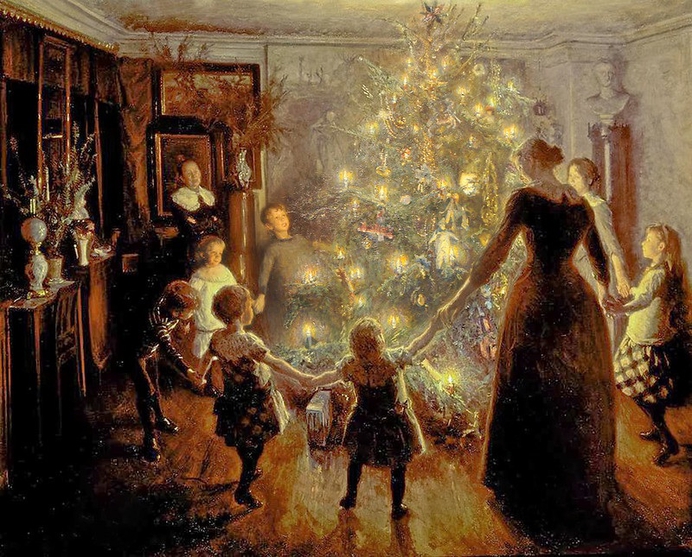 Waar komt de kerstboom vandaan?