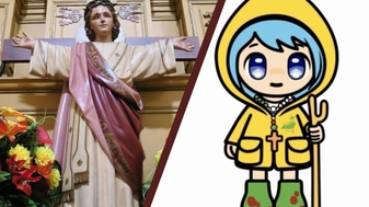 Een serieuze beschouwing over Luce, de mascotte van het Vaticaan in 2025, versus het Kind Jezus