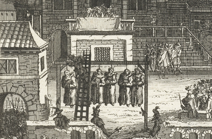 De martelaren van Alkmaar tekenden hun doodsvonnis door Christus in de hostie te erkennen