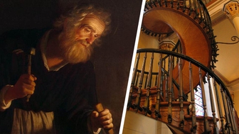 De wonderbaarlijke trap van Sint-Jozef: een trap die de ziel verheft