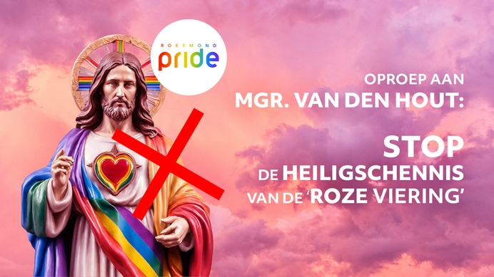 Mgr. Van den Hout, STOP de heiligschennis van de 'Roze vieringen' in uw bisdom!