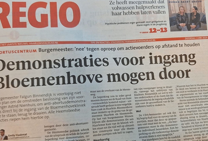 Opnieuw succes. Ook nieuwe burgemeester Heemstede staat waken bij Bloemenhove toe