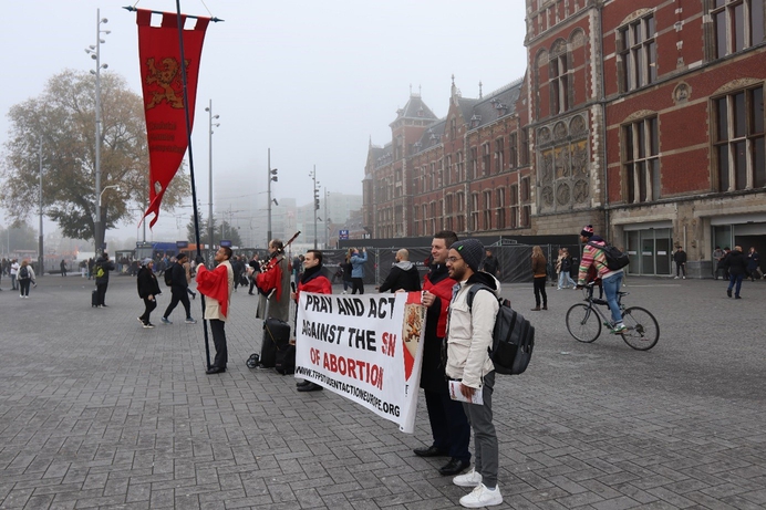 Abortus straatcampagne Amsterdam TFP 2