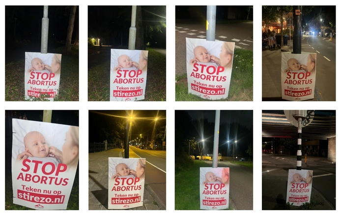 Stirezo antwoordt billboard-weigering met nóg krachtigere pro-life uiting