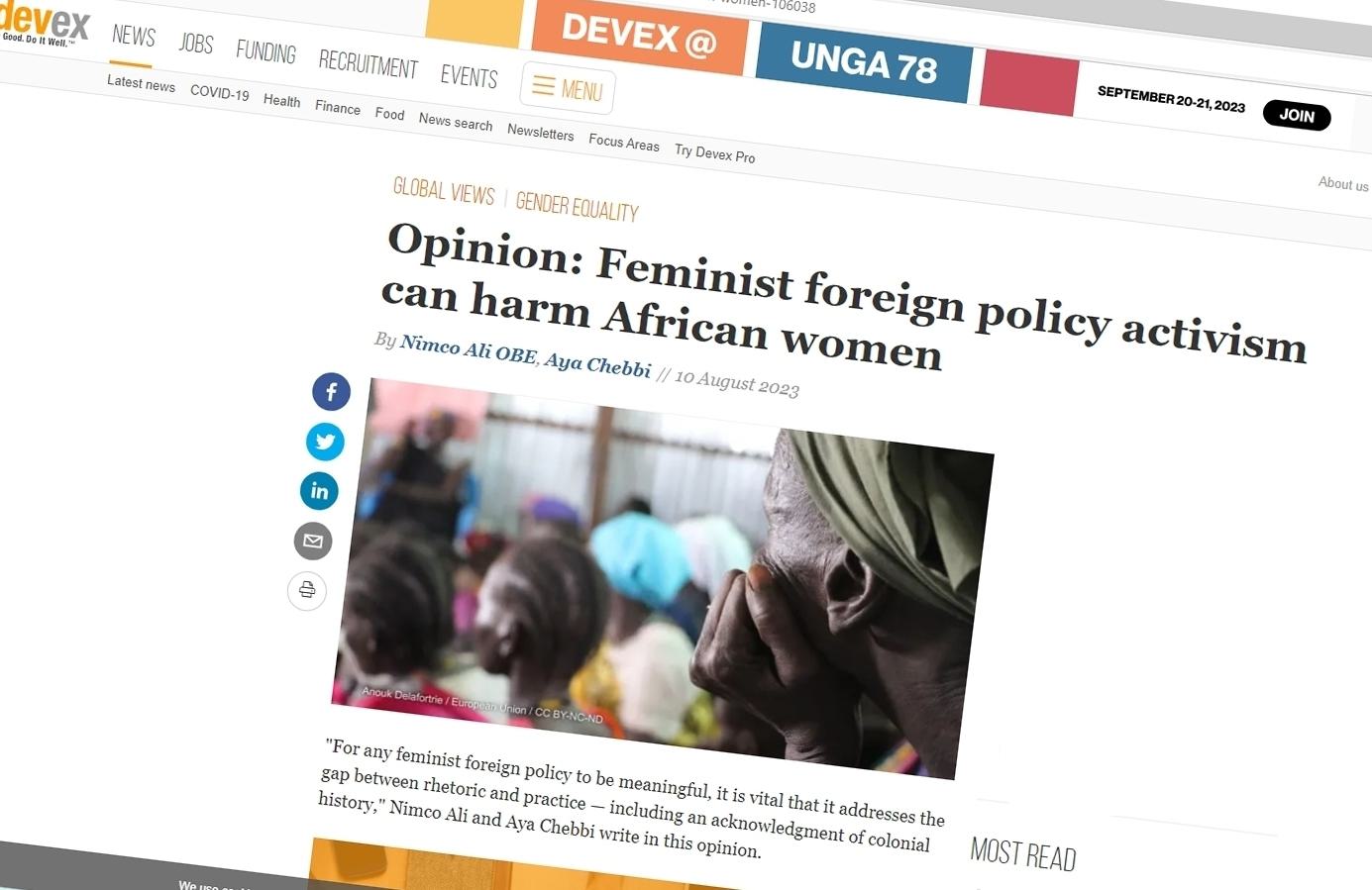 ‘Feministisch’ abortusbeleid schaadt Afrikaanse vrouwen