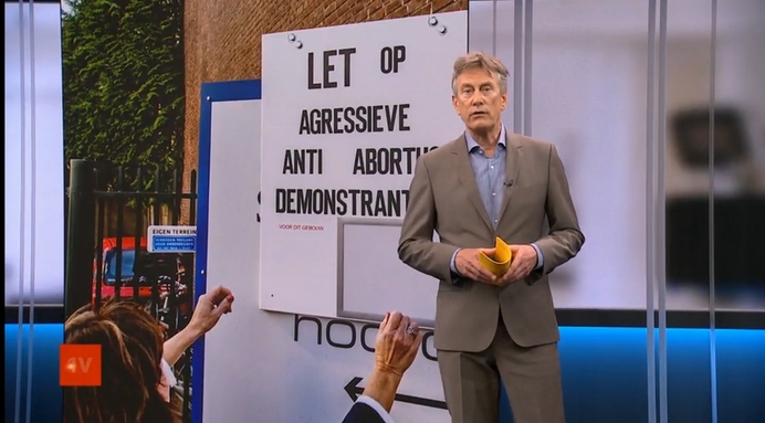 EenVandaag voert opnieuw campagne voor verbod op waken bij abortuscentra