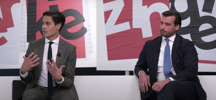 Jonge vrouw voelt D66-lijsttrekker Rob Jetten aan de tand over abortus