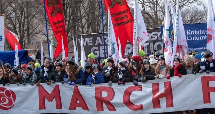 Mars voor het Leven 2022 in Washington: Strijden voor een Amerika zonder abortus