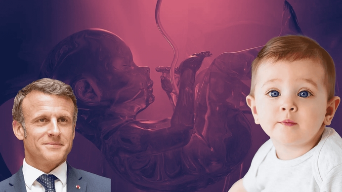 Macron declares war on the unborn - Killing the innocent is never a choice