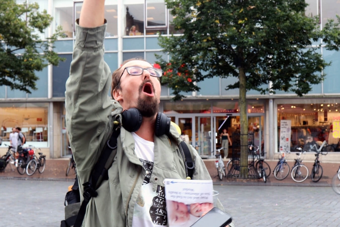 Tackling the Streets against Abortion in Nijmegen: Abortion Advocate brings Hitler Salute