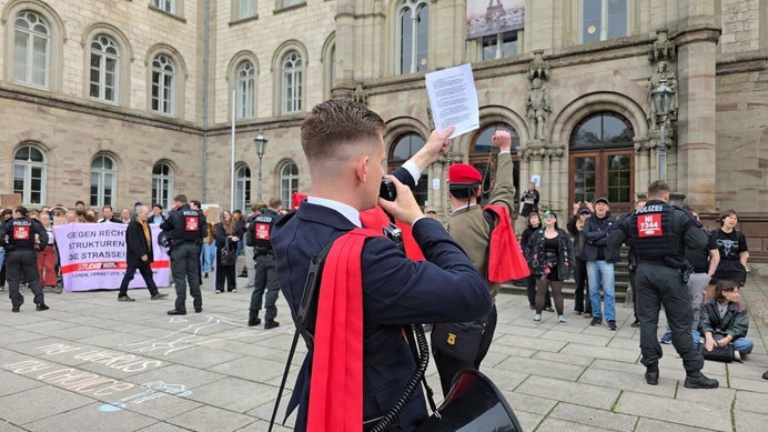 TFP in the Antifa encirclement– Report from the campaign in Göttingen