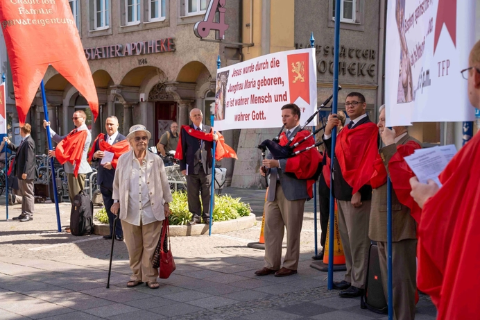 International Day of Reparation for the Blasphemy in Linz Cathedral, Austria