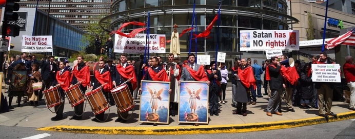 God vs. Satan: The Spiritual Battle in Boston Against SatanCon