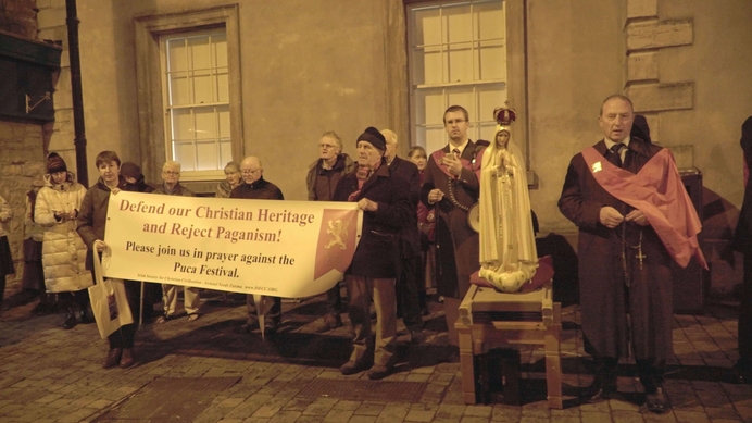In Ireland: Catholicism & Paganism Clash in Slane & Trim