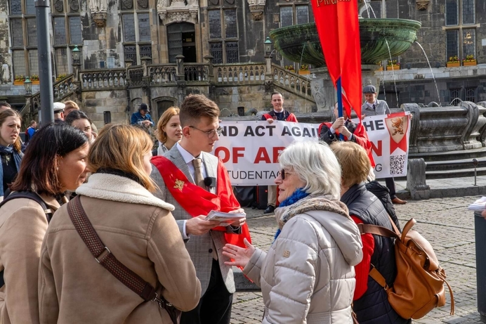 Liberals Fail to respond to Campaign against Abortion in Aachen, Germany