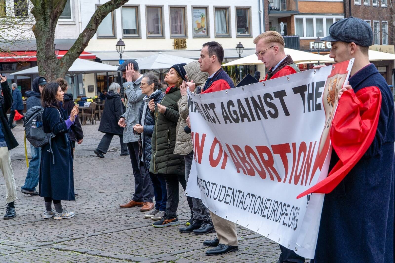Residents heed call 'to pray and act'