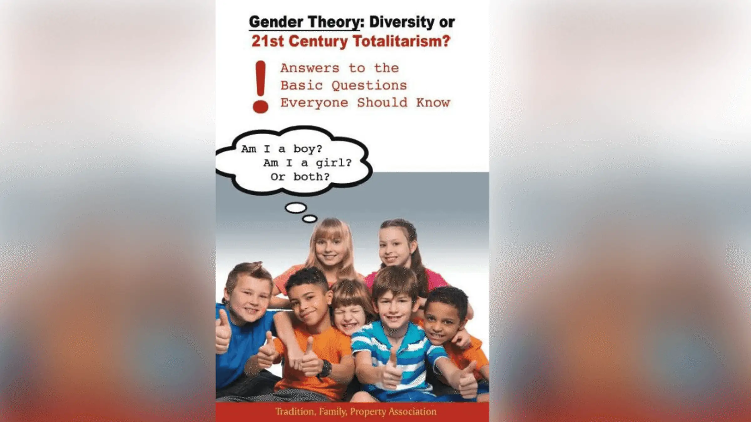 Anti-transgender booklets distributed in UK schools