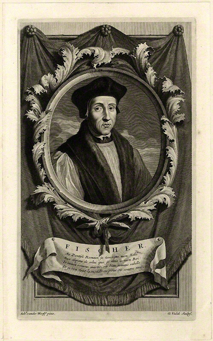 Saint John Fisher by Gerard Valck 1697