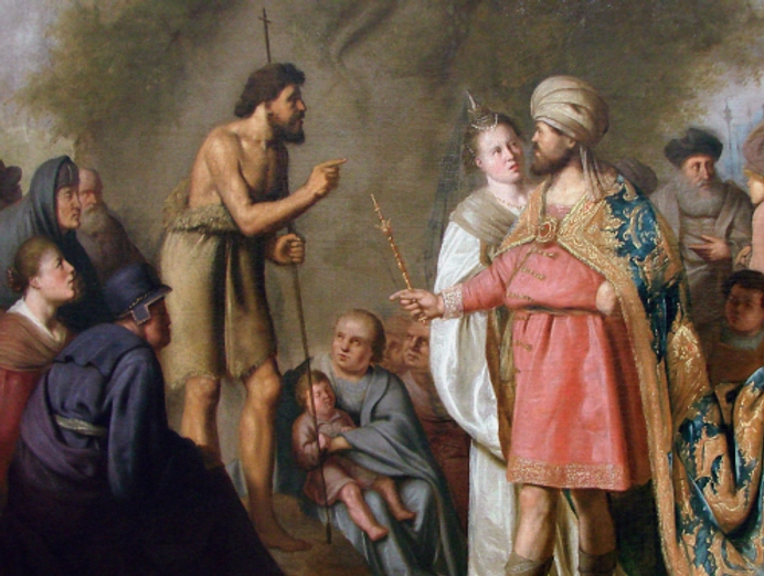 Why Saint John the Baptist is a Model for Those Who have the Courage to say NO