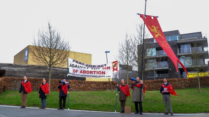 TFP Student Action Europe in Leuven 2024 Pro life 3