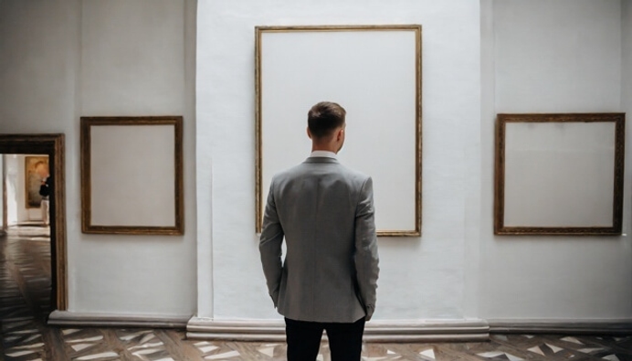 Are a Danish Artist’s Empty Frames Symbols of the Godlessness of Abstract Art?